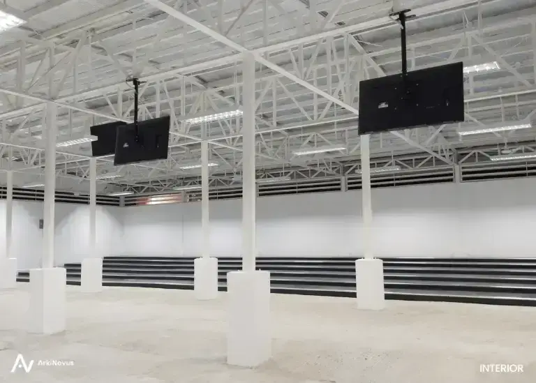 Auto Company Vehicle Auction Center - Interior